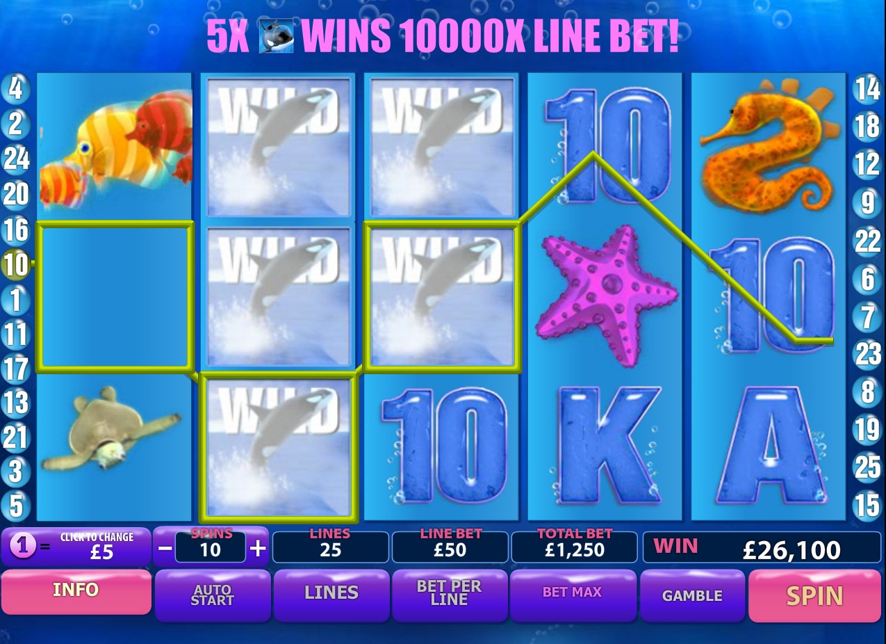 Great Blue Slot screenshot